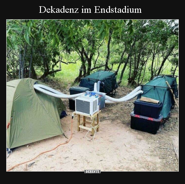 Dekadenz im Endstadium..