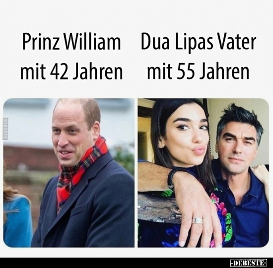 Prinz William mit 42 Jahren.. - Lustige Bilder | DEBESTE.de