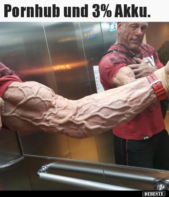 Pornhub und 3% Akku...