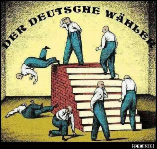 Der deutsche Wähler.. - Lustige Bilder | DEBESTE.de