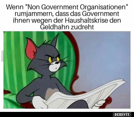Wenn "Non Government Organisationen" rumjammern.. - Lustige Bilder | DEBESTE.de