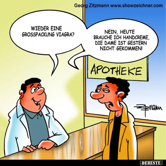 Wieder eine Grosspackung Viagra?.. - Lustige Bilder | DEBESTE.de