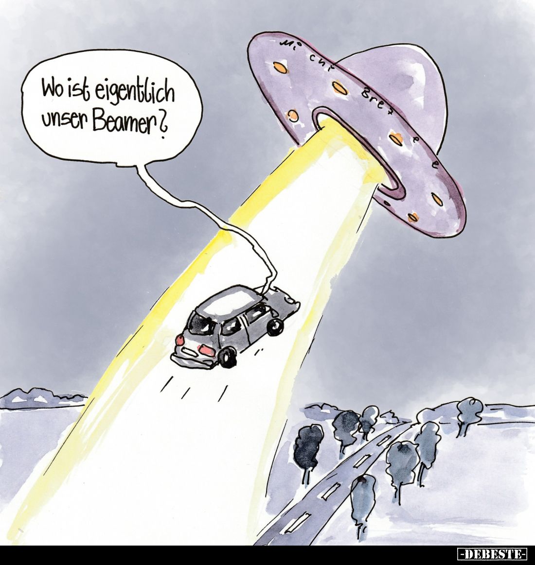 Wo ist eigentlich unser Beamer?