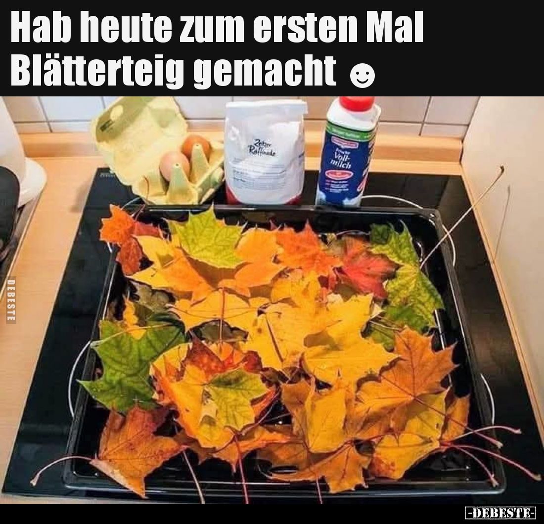 Hab heute zum ersten Mal Blätterteig gemacht. Folgt mir für weitere Rezeptideen.