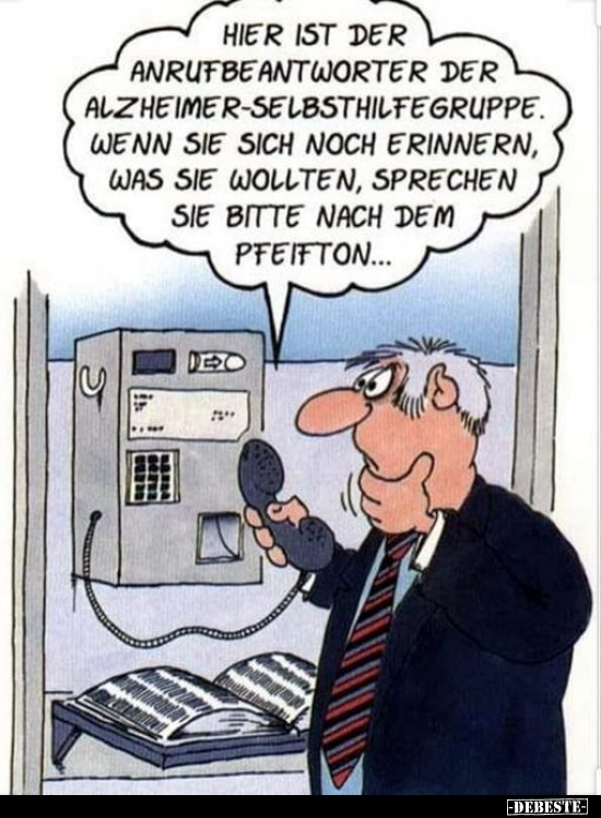 Hier ist der Anrufbeantworter.. - Lustige Bilder | DEBESTE.de