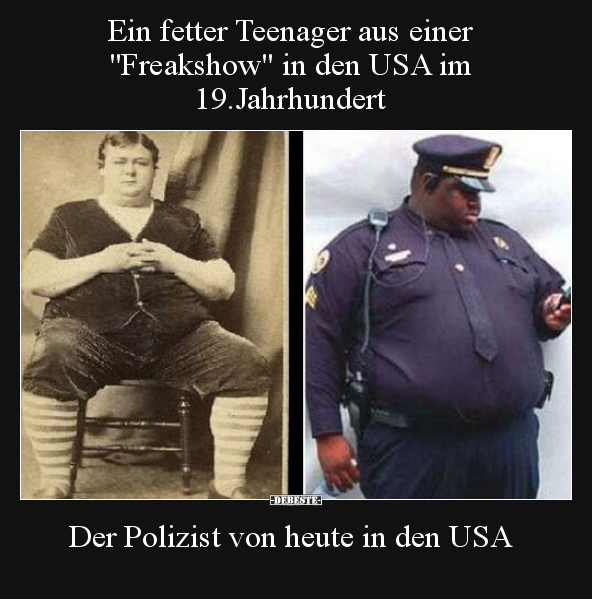 Ein fetter Teenager aus einer "Freakshow" in den USA im.. - Lustige Bilder | DEBESTE.de
