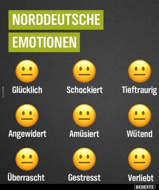Norddeutsche Emotionen.. - Lustige Bilder | DEBESTE.de