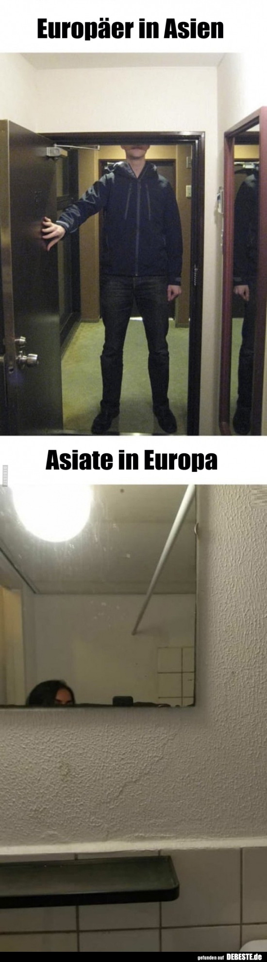  Europäer in Asien / Asiate in Europa. - Lustige Bilder | DEBESTE.de