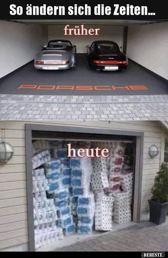 So ändern sich die Zeiten...