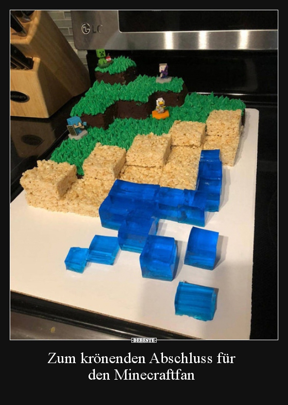 Zum krönenden Abschluss für den Minecraftfan.. - Lustige Bilder | DEBESTE.de