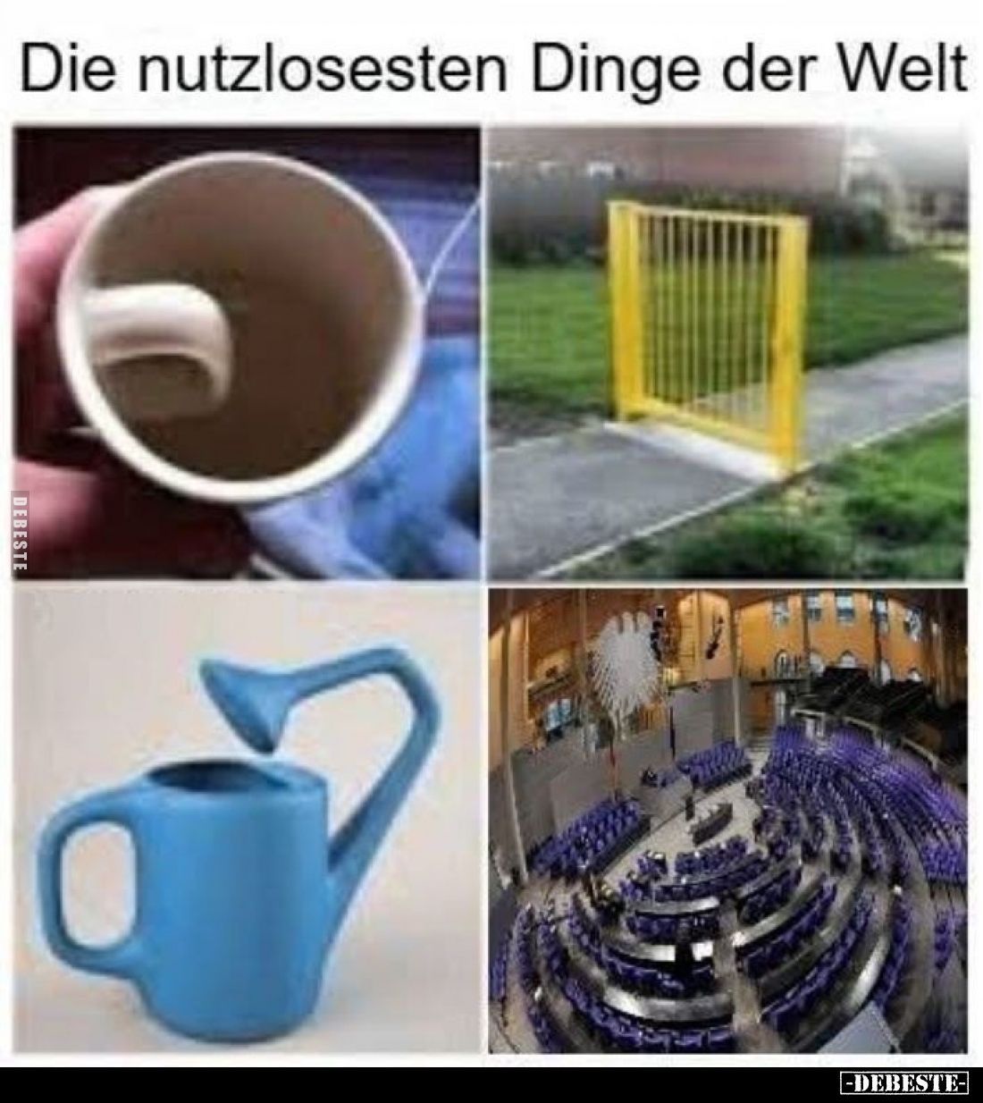 Die nutzlosesten Dinge der Welt