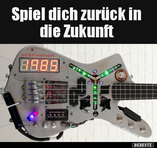 Spiel dich zurück in die Zukunft..