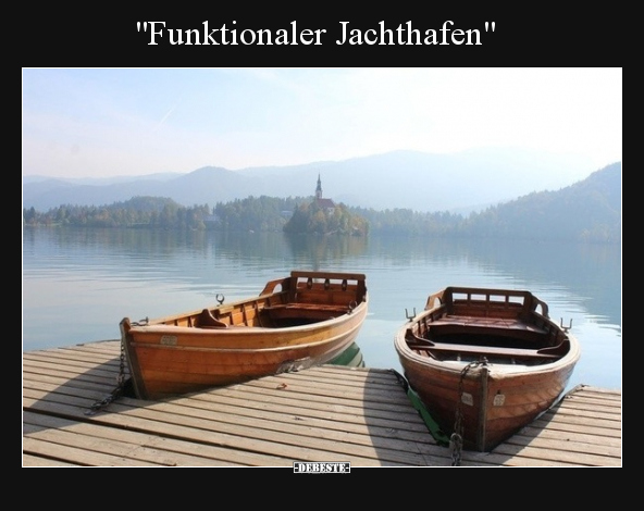 "Funktionaler Jachthafen".. - Lustige Bilder | DEBESTE.de