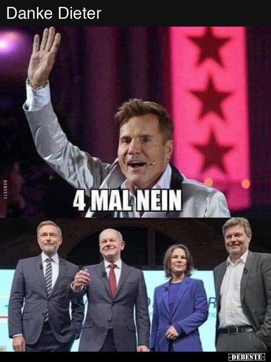 Danke Dieter
viermal nein