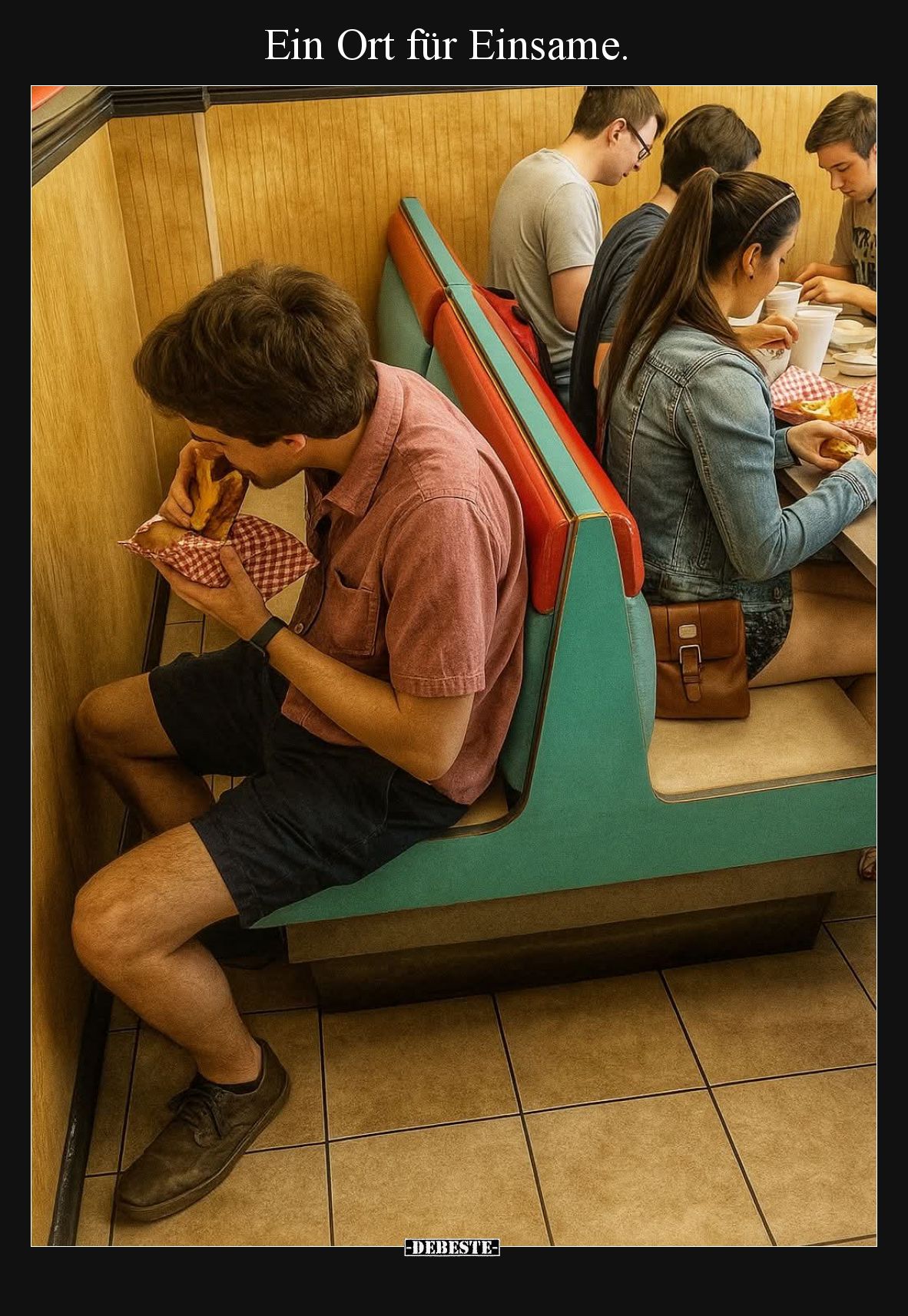 Ein Ort für Einsame.