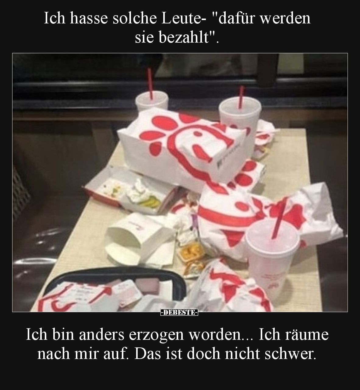 Ich hasse solche Leute- "dafür werden sie bezahlt"... - Lustige Bilder | DEBESTE.de