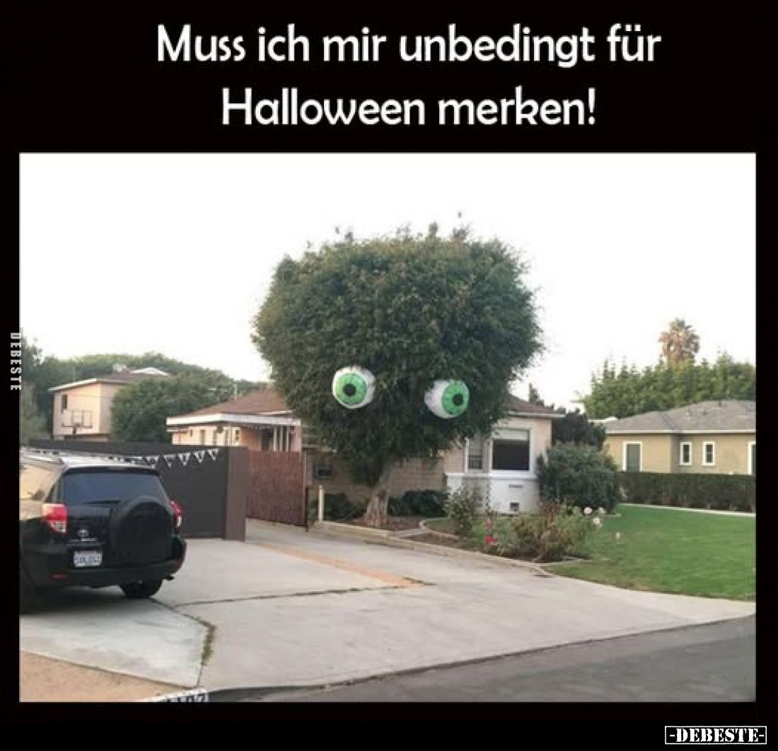 Muss ich mir unbedingt für Halloween merken!