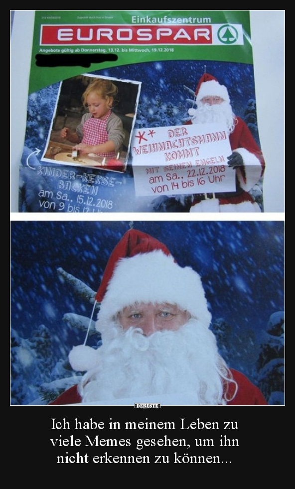 Ich habe in meinem Leben zu viele Memes gesehen, um ihn..