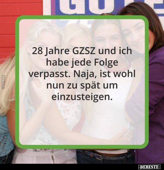 28 Jahre GZSZ und ich habe jede Folge verpasst.. - Lustige Bilder | DEBESTE.de