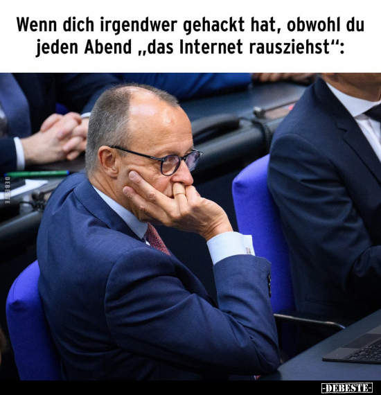 Wenn dich irgendwer gehackt hat, obwohl du jeden Abend.. - Lustige Bilder | DEBESTE.de