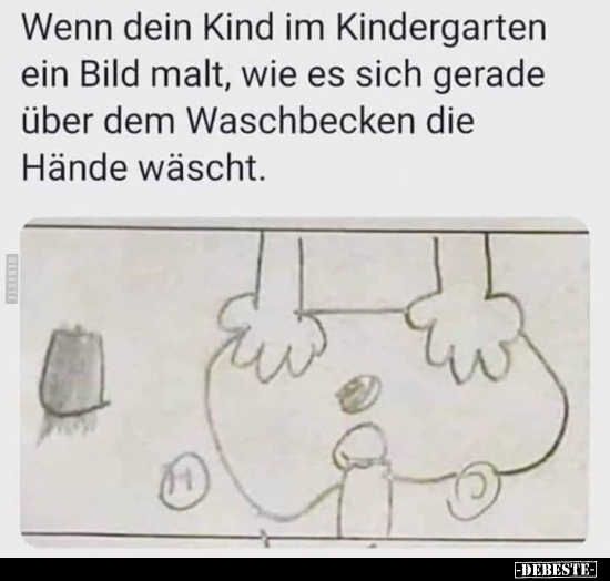 Wenn dein Kind im Kindergarten ein Bild malt.. - Lustige Bilder | DEBESTE.de