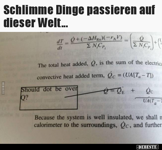 Schlimme Dinge passieren auf dieser Welt... - Lustige Bilder | DEBESTE.de