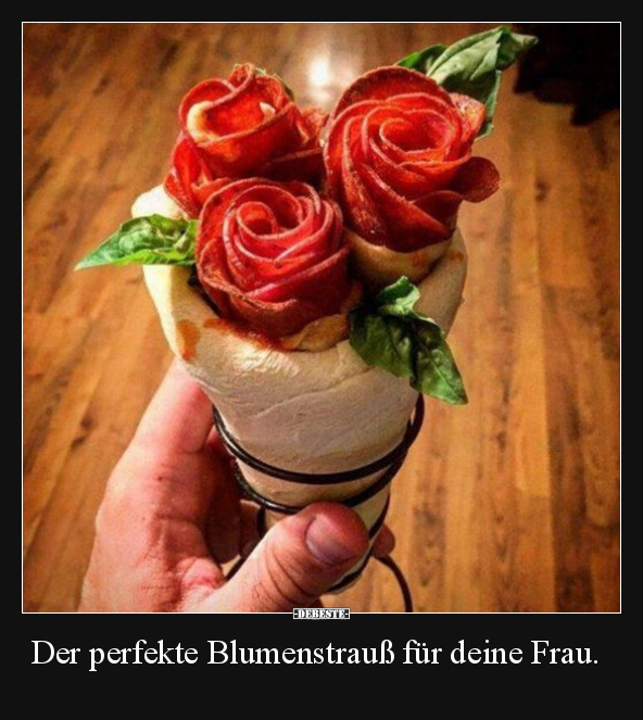 Der perfekte Blumenstrauß für deine Frau... - Lustige Bilder | DEBESTE.de