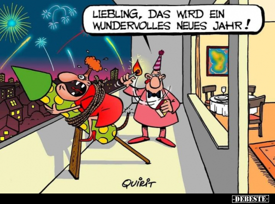 Liebling, das wird ein wundervolles neues Jahr!.. - Lustige Bilder | DEBESTE.de