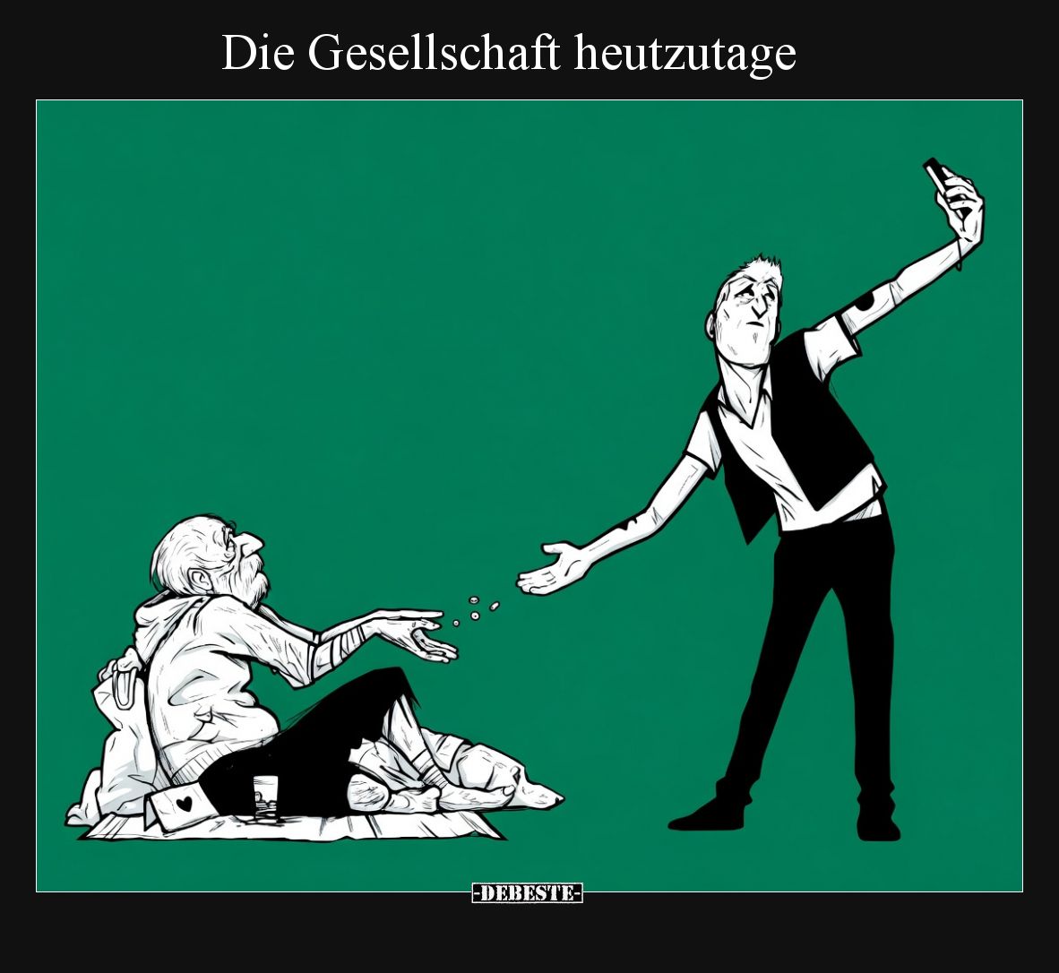 Die Gesellschaft heutzutage