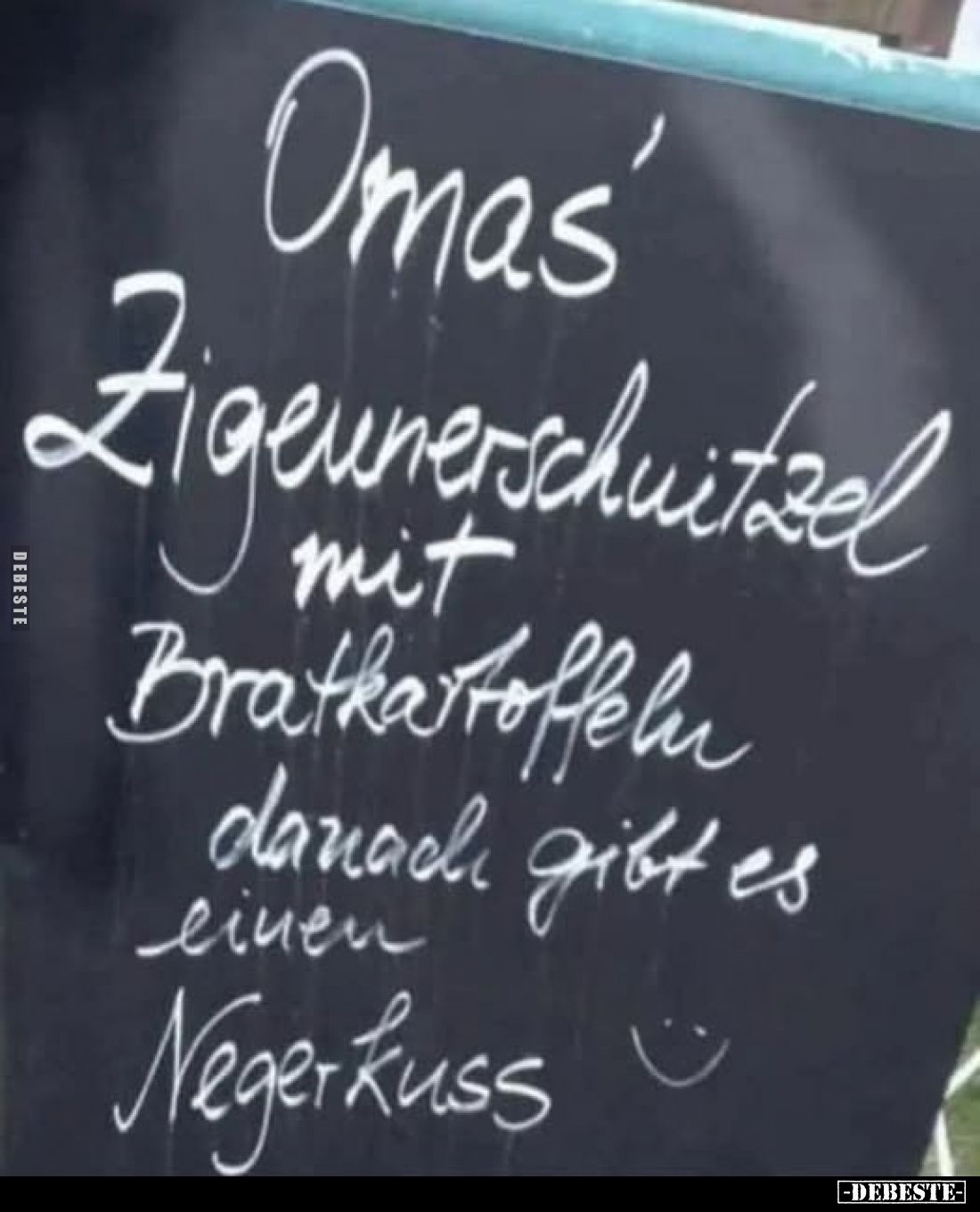 Omas' Zigeunerschnitzel mit Bratkartoffeln danach gibt es.. - Lustige Bilder | DEBESTE.de