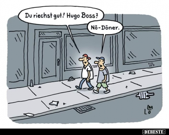 Du riechst gut! Hugo Boss?.. - Lustige Bilder | DEBESTE.de