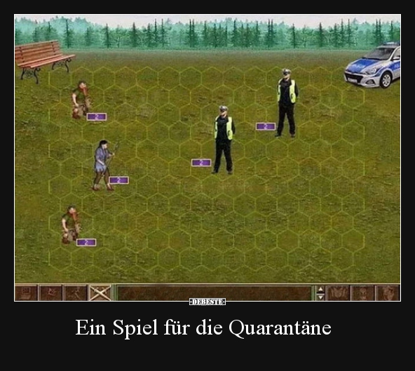 Ein Spiel für die Quarantäne..