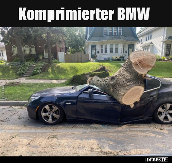 Komprimierter BMW.. - Lustige Bilder | DEBESTE.de