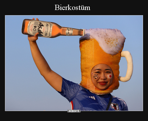 Bierkostüm.. - Lustige Bilder | DEBESTE.de