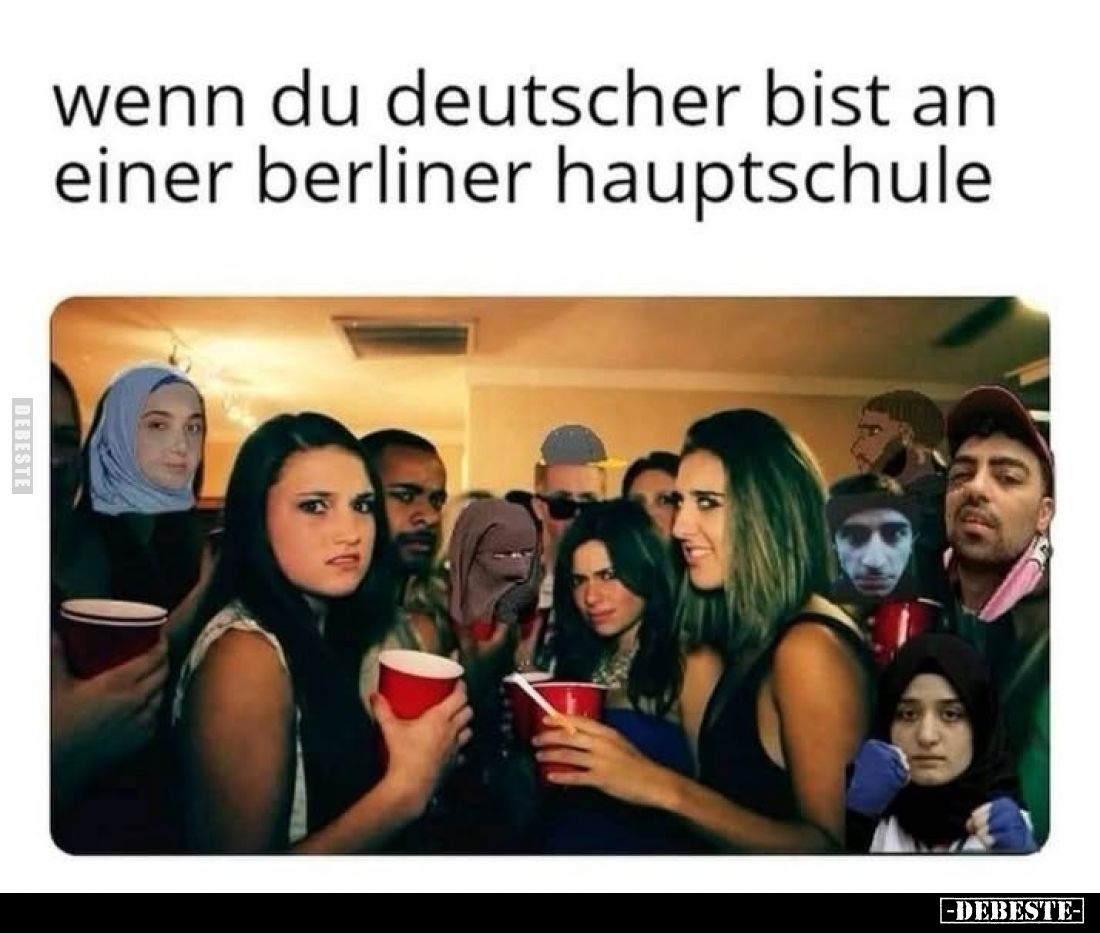 Wenn du Deutscher bist an einer Berliner Hauptschule