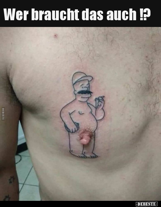 Wer braucht das auch !?..