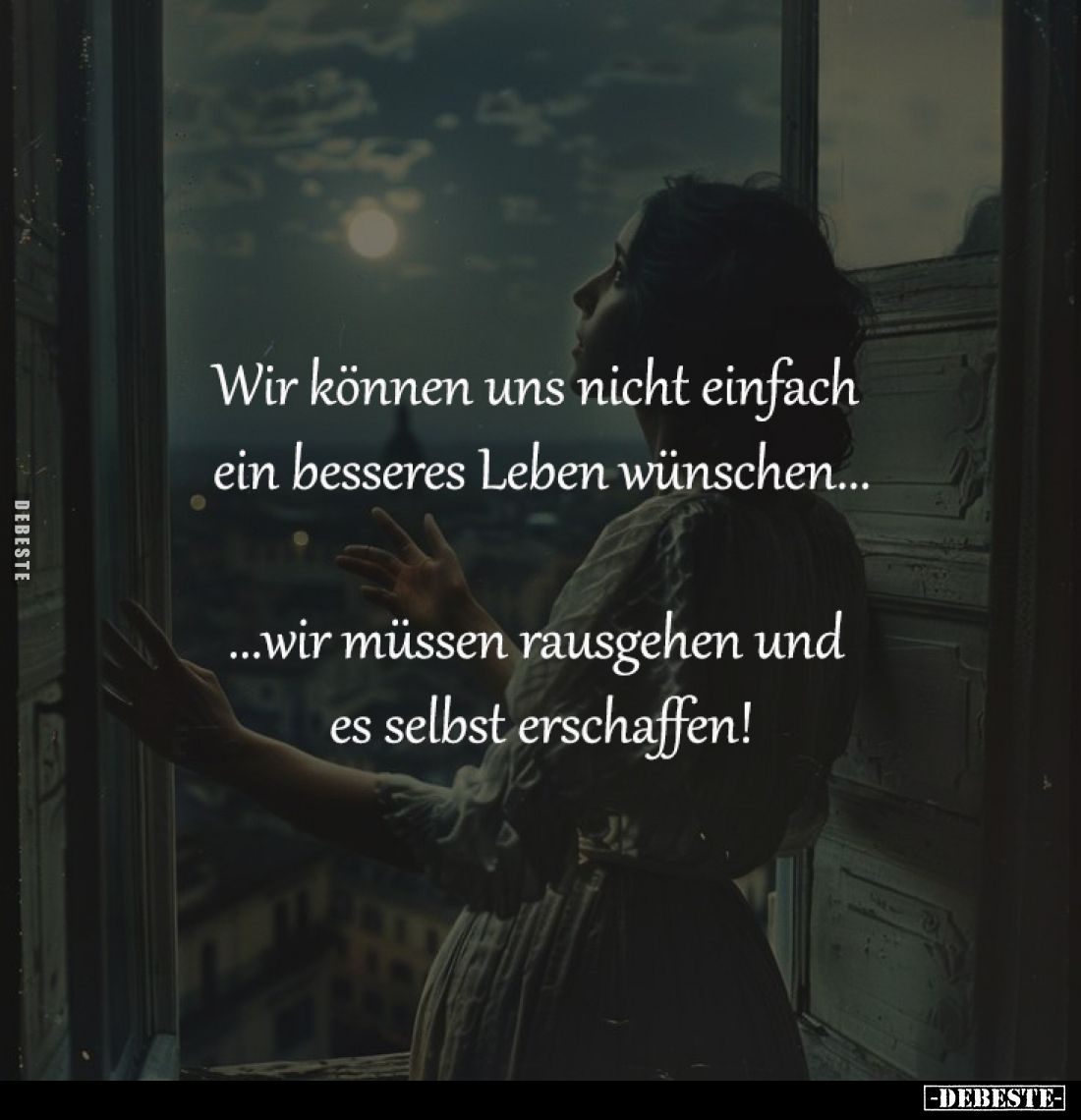 Wir können uns nicht einfach ein besseres Leben.. - Lustige Bilder | DEBESTE.de