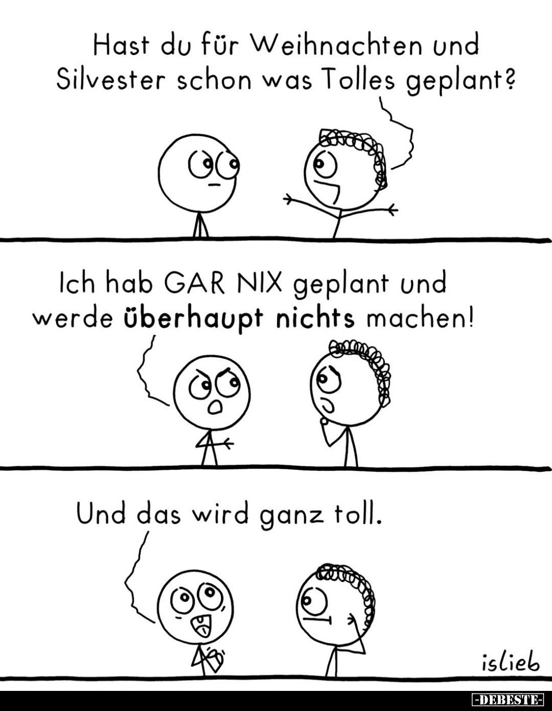 Hast du für Weihnachten und Silvester schon was Tolles geplant?.. - Lustige Bilder | DEBESTE.de