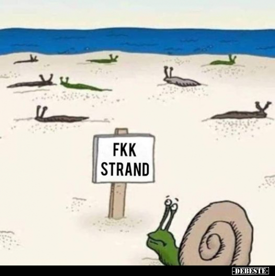FKK Strand - Lustige Bilder | DEBESTE.de