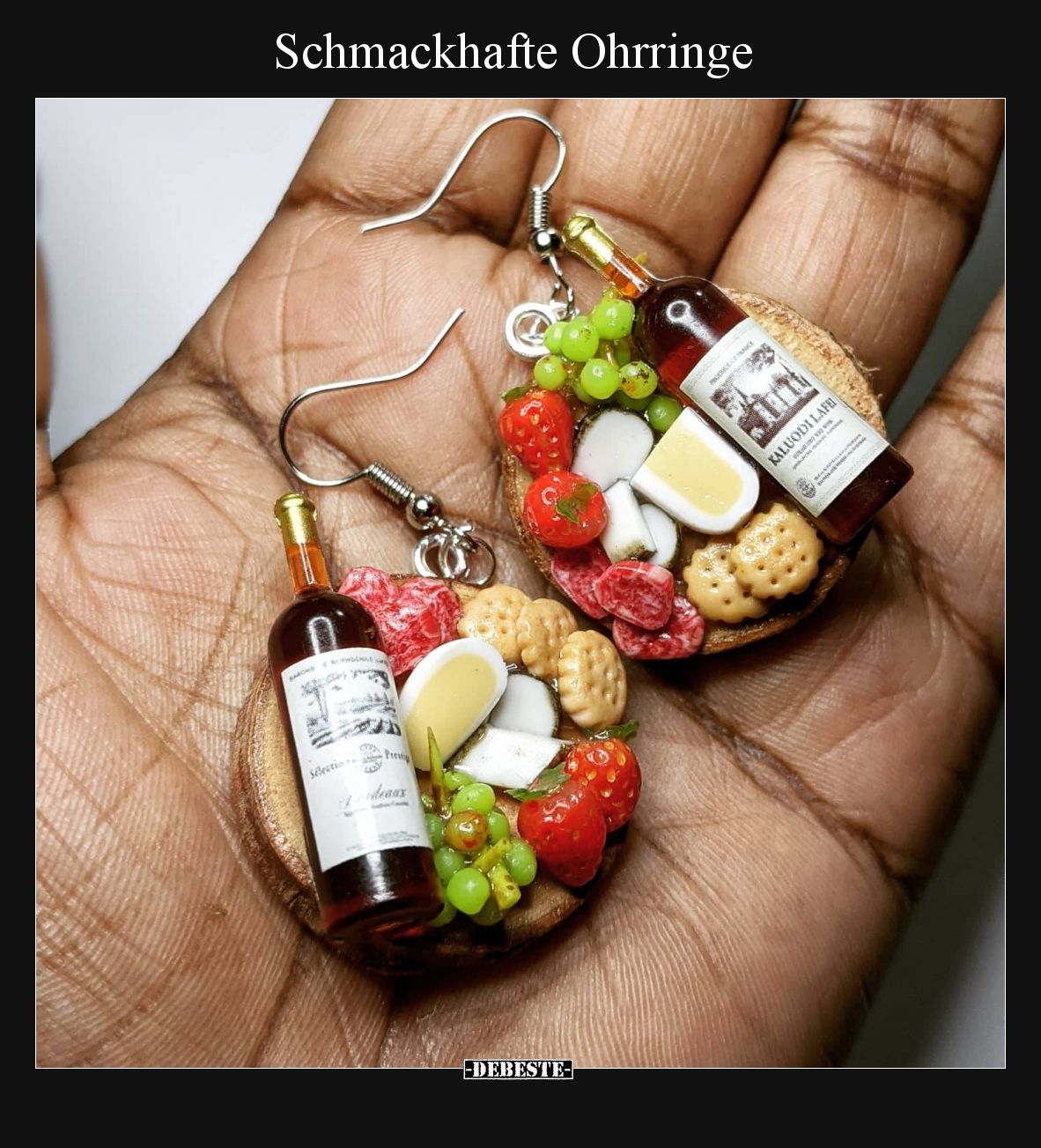Schmackhafte Ohrringe