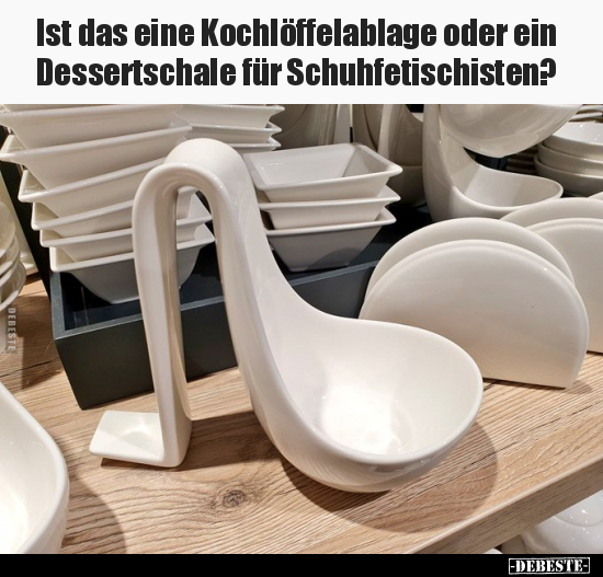 Ist das eine Kochlöffelablage oder ein Dessertschale.. - Lustige Bilder | DEBESTE.de