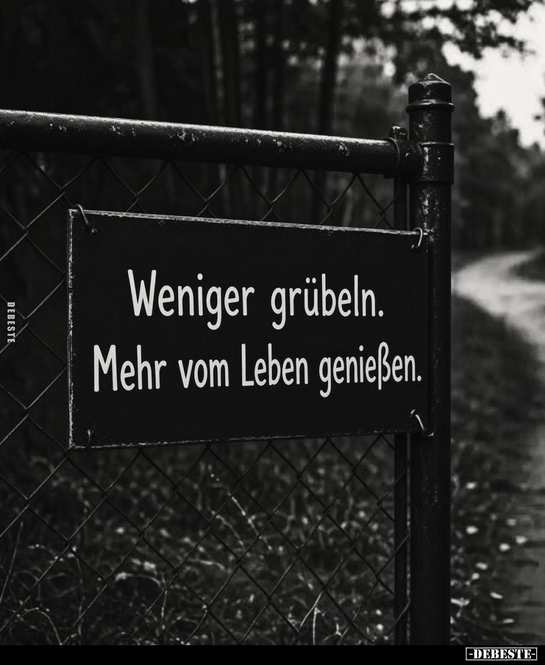 Weniger grübeln.
Mehr vom Leben genießen.