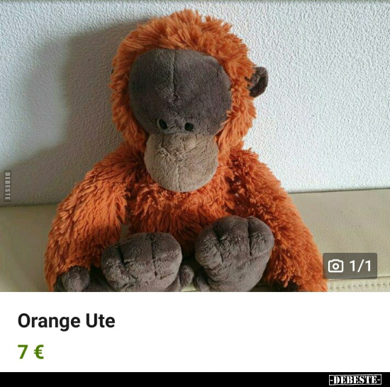 Orange Ute 7€.. - Lustige Bilder | DEBESTE.de