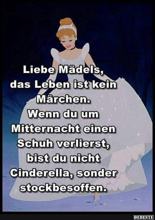 Liebe Mädels, das Leben ist kein Märchen.. - Lustige Bilder | DEBESTE.de