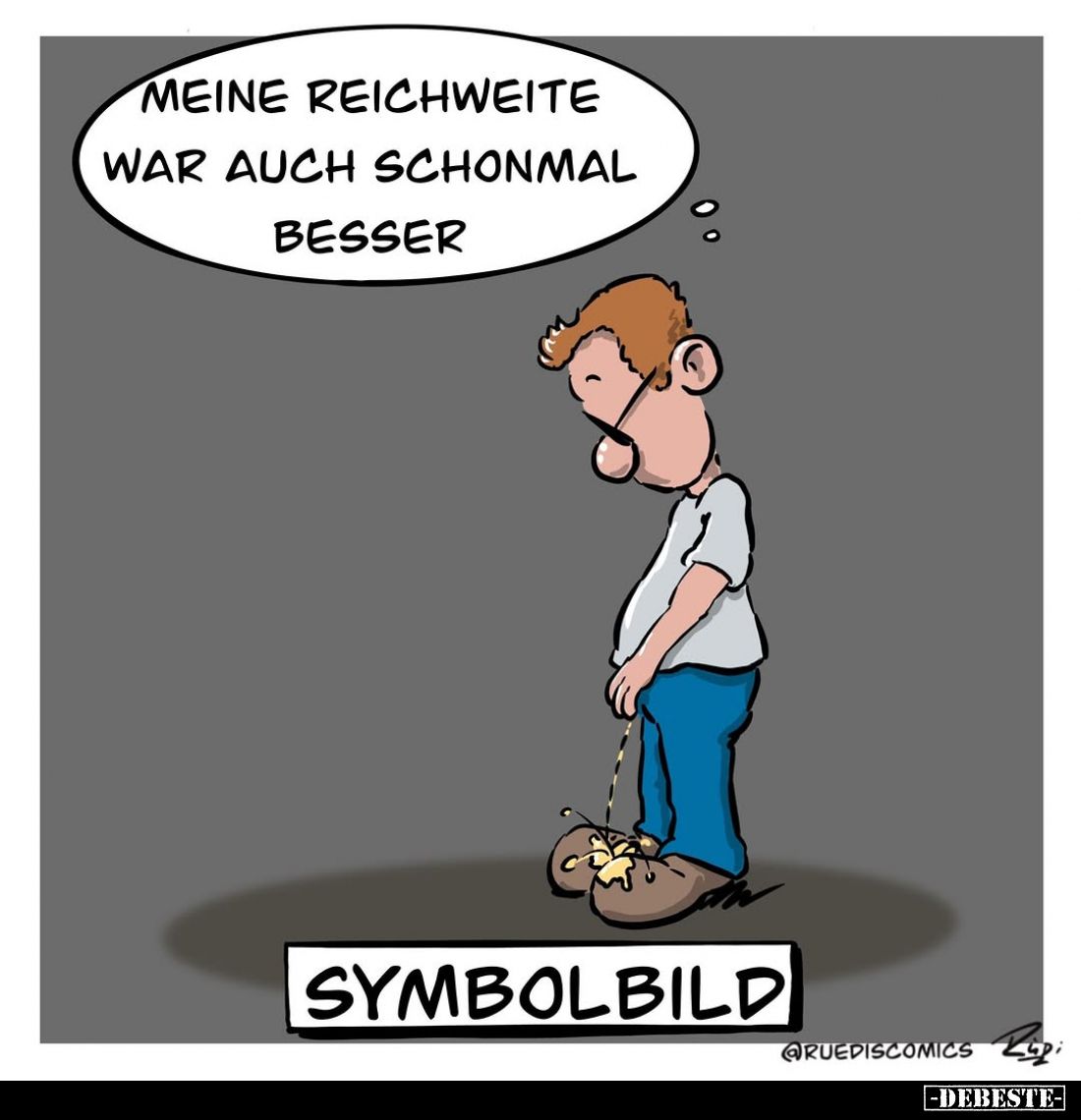 Symbolbild: Meine Reichweite war auch schon mal besser.