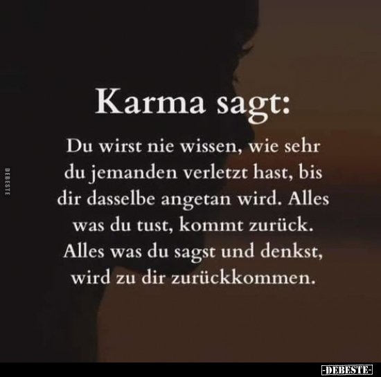 Karma, Sehr