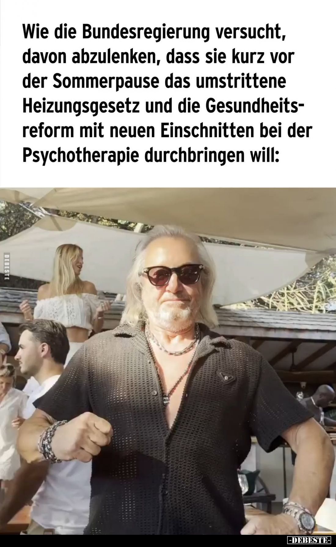 Wie die Bundesregierung versucht, davon abzulenken, dass sie kurz vor der Sommerpause das umstrittene Heizungsgesetz und die ...