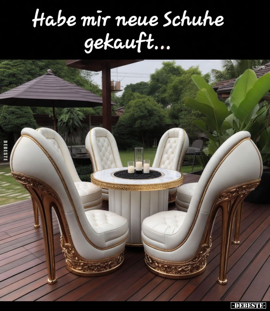 Habe mir neue Schuhe gekauft...