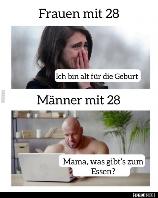 Frauen mit 28 - Ich bin alt für die Geburt.. - Lustige Bilder | DEBESTE.de