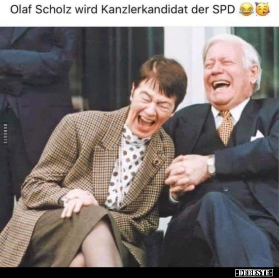 Olaf Scholz wird Kanzlerkandidat der SPD.. - Lustige Bilder | DEBESTE.de
